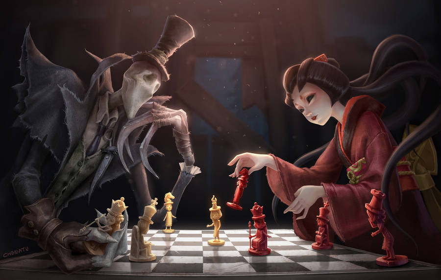 Identity V Dark Scary Chess Wallpaper