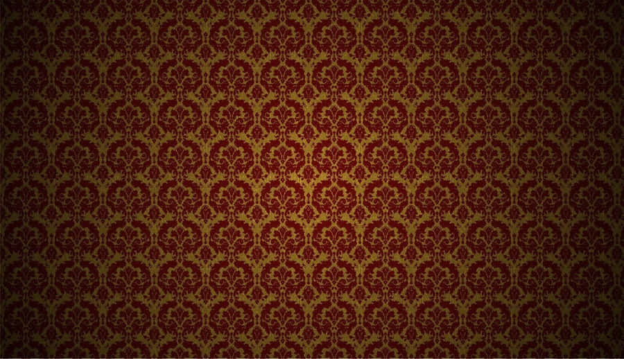 Illuminated Red And Gold Wallpaper