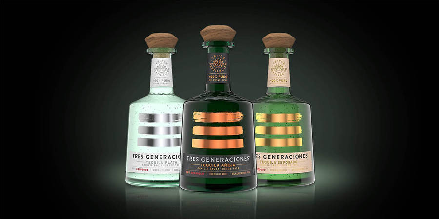 Illuminated Tres Generaciones Tequila Wallpaper