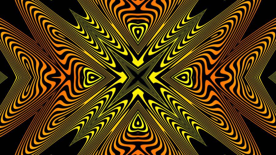 Illusion Stripes And Colors Wallpaper