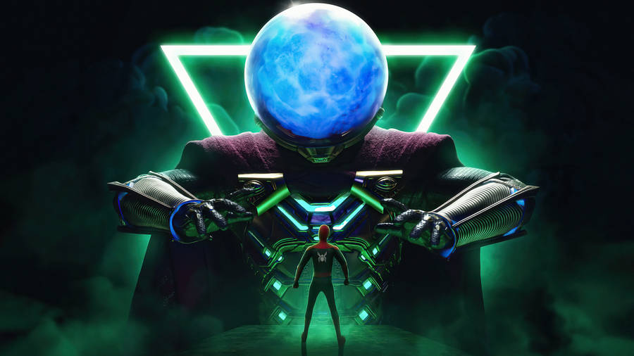 Illusionist Mysterio Illustration Wallpaper