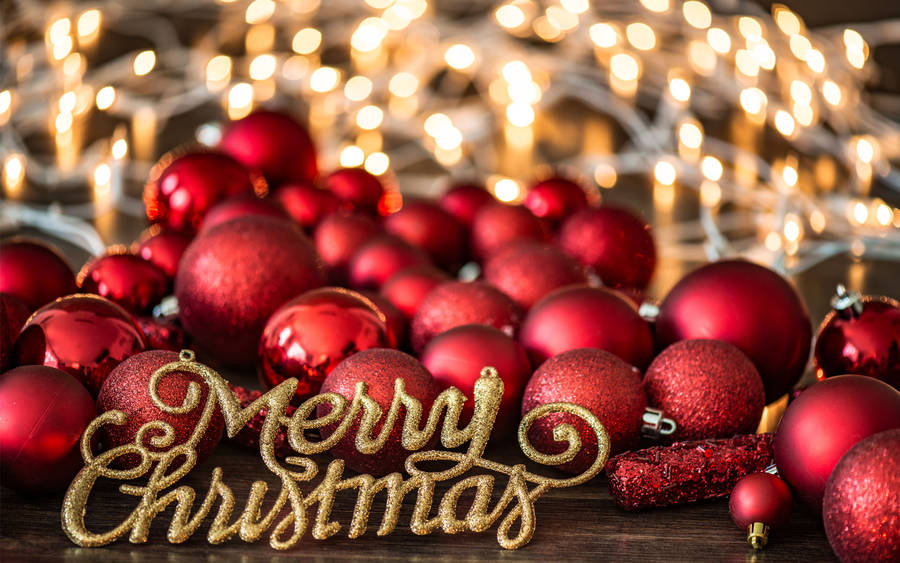 Image Celebrate Christmas With A Snowy Widescreen Background Wallpaper