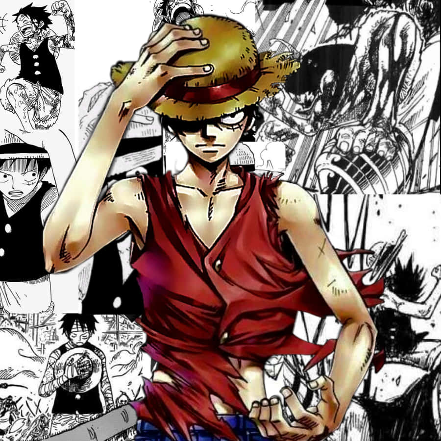 Image Cool Luffy, Beating Every Obstacle In His Path Wallpaper