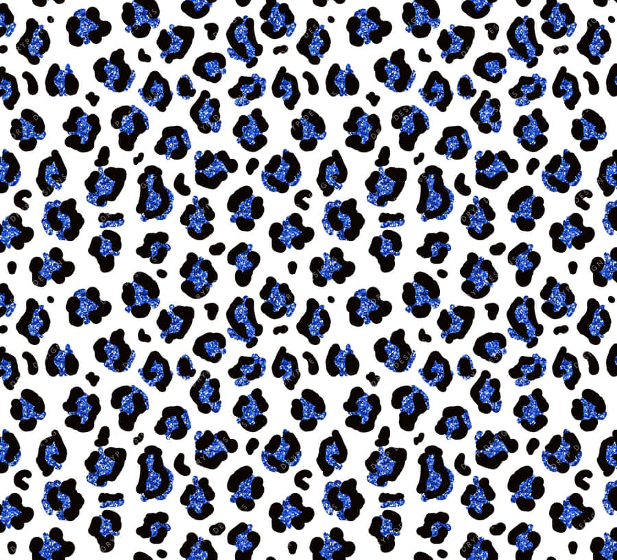 Image Look Fierce And Fabulous In Glitter Leopard Wallpaper