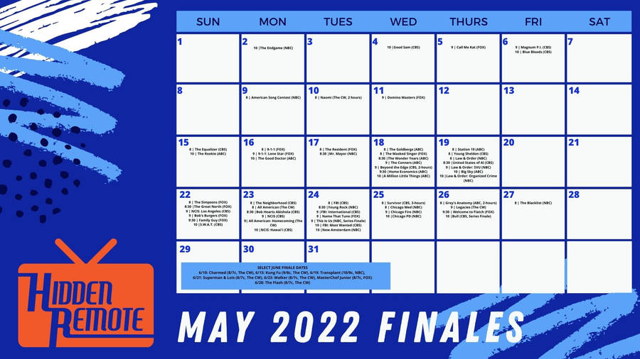 Image May 2022 Calendar Wallpaper