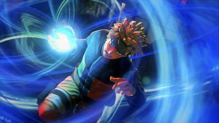 Image Naruto Uzumaki Unleashing The Powerful Rasengan Wallpaper