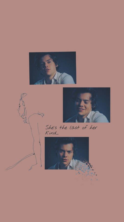 Image Of Harry Styles Aesthetic Backdrop Wallpaper