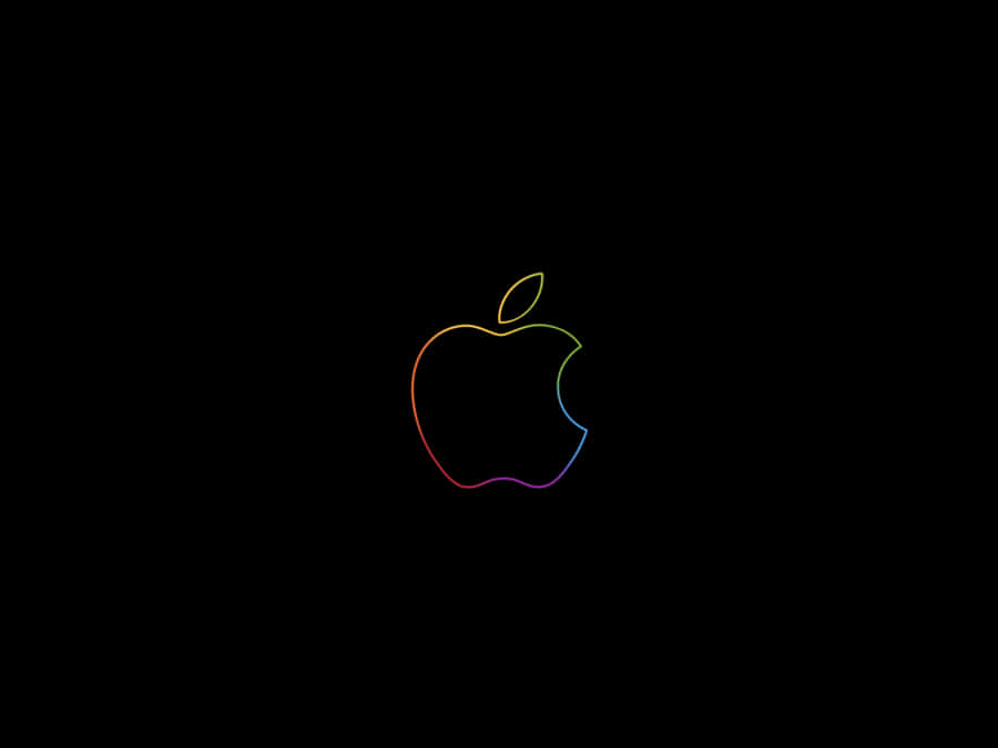 Image Retro Apple Logo. Wallpaper