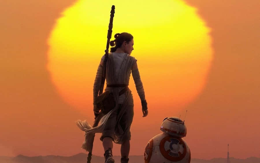 Image Rey From The Star Wars Series Wallpaper