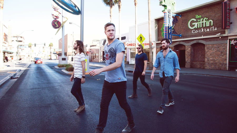 Imagine Dragons Street Photoshoot Wallpaper