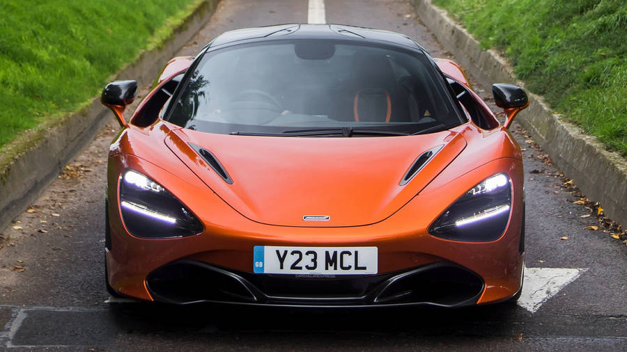 Impeccable Design - Mclaren 720s 4k Front View Wallpaper