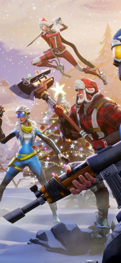 Improve Your Fortnite Gaming Experience With The Iphone Wallpaper