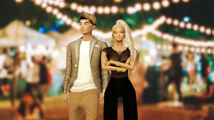 Imvu Fair Couple Wallpaper