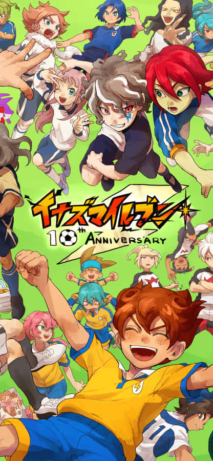 Inazuma Eleven10th Anniversary Artwork Wallpaper