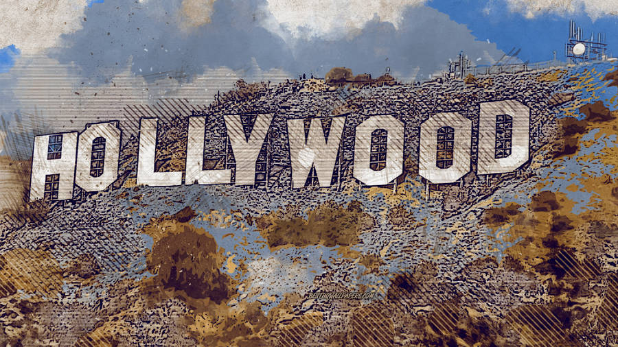 Incredible Hollywood Graphic Art Wallpaper