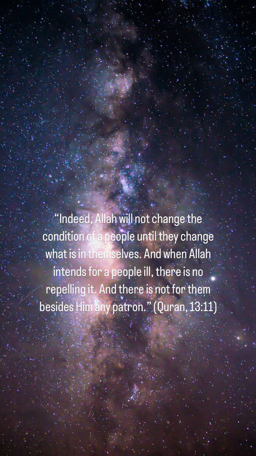 Indeed Word In Quran Verse Wallpaper