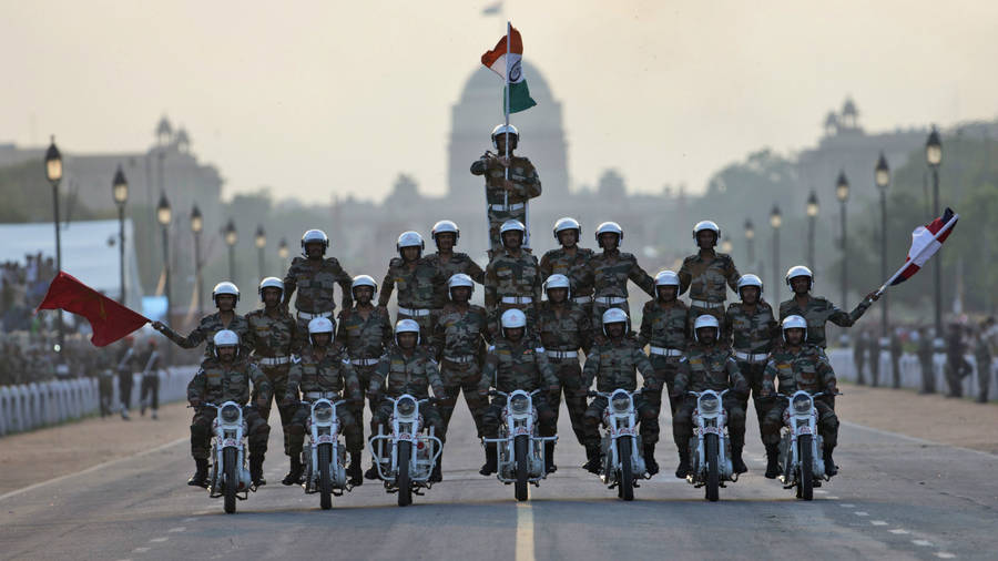 Indian Army Motorcade Wallpaper