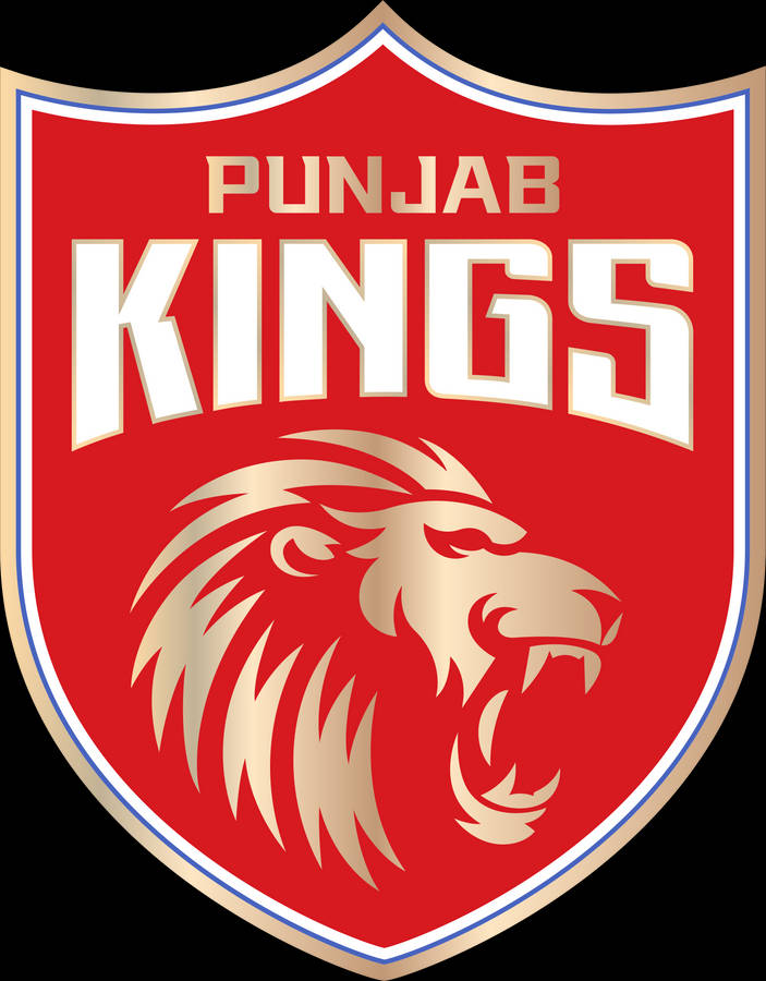 Indian Cricket Team Logo Punjab White Wallpaper