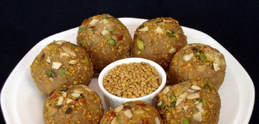 Indian Laddu With Fenugreek Wallpaper