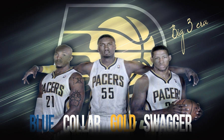 Indiana Pacers Big Three Wallpaper