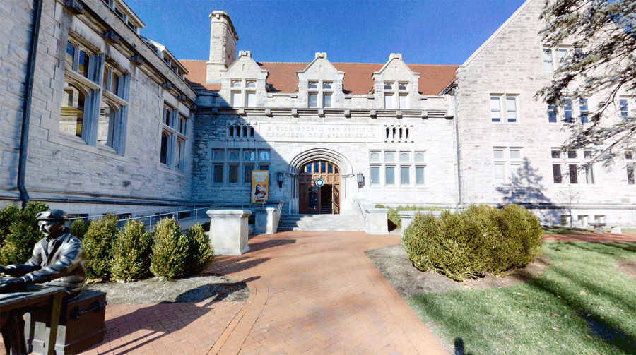 Indiana University Bloomington Franklin Hall Wallpaper