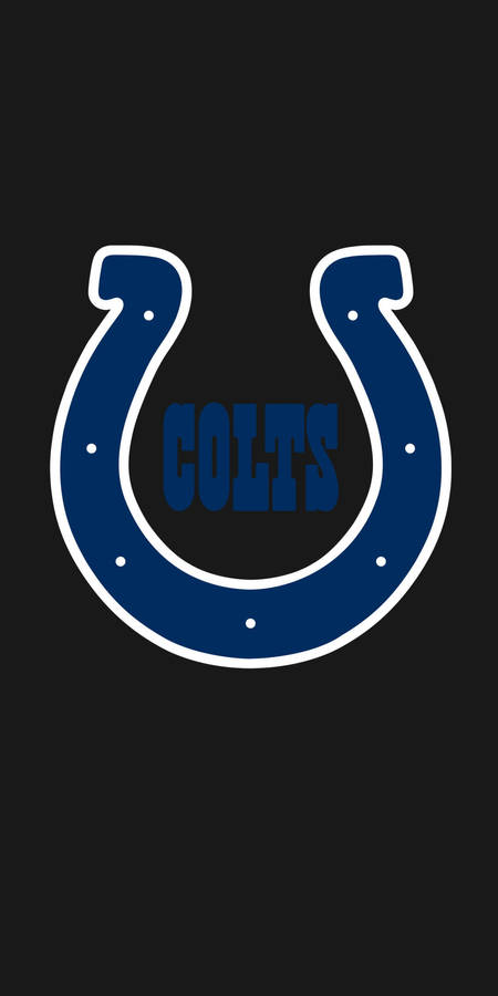 Indianapolis Colts Horseshoe Nfl Team Logo Wallpaper