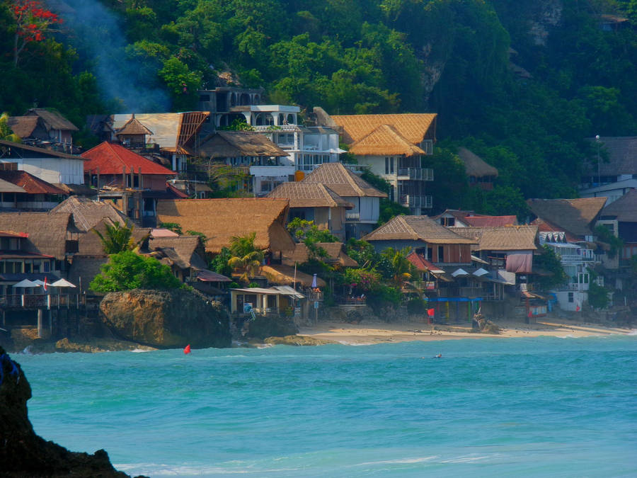 Indonesia Hidden Beach Wallpaper