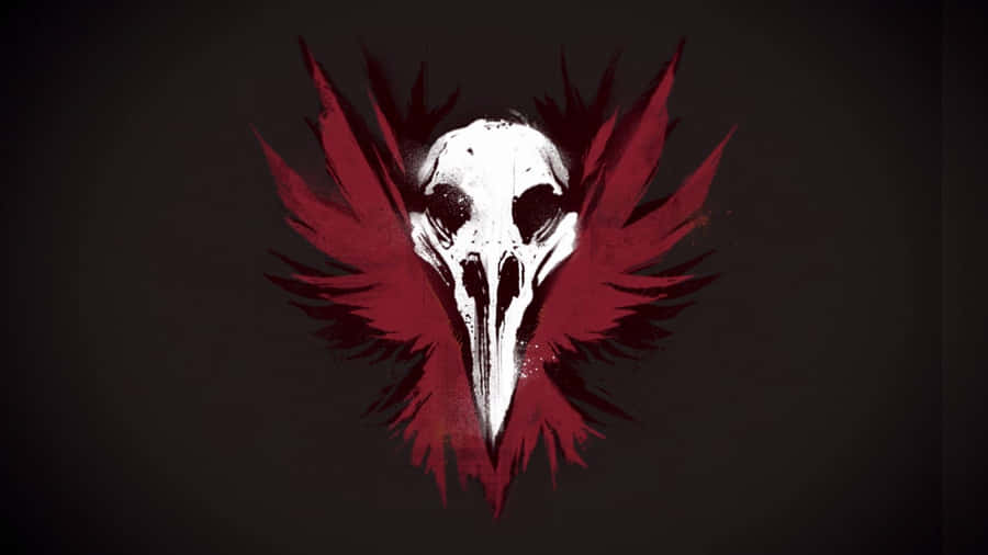 Infamous Bird Skull Wallpaper