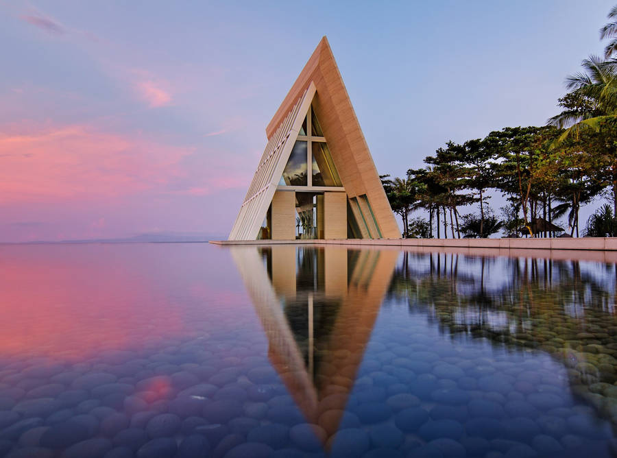 Infinity Chapel Conrad Bali Indonesia Wallpaper