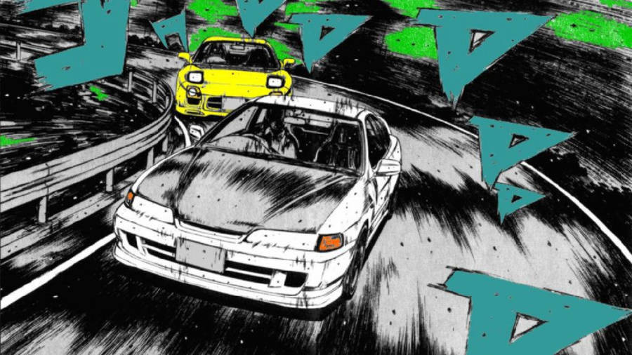 Initial D Fan Art Wallpaper