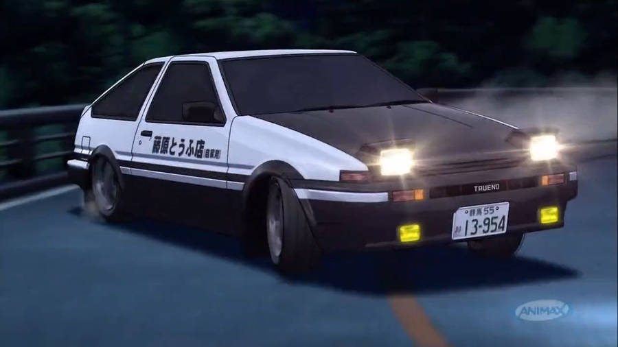 Initial D Trueno Panda Wallpaper