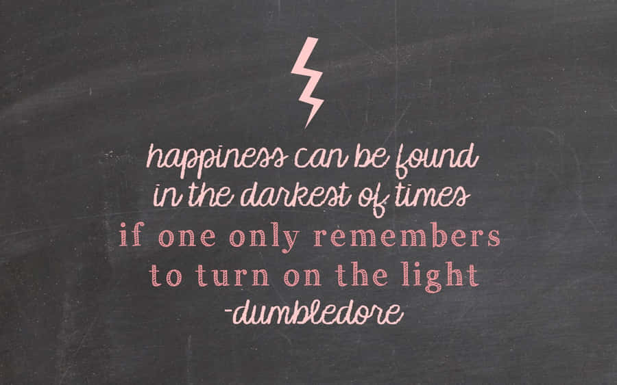 Inscription Of Happiness Quote On Rustic Background Wallpaper