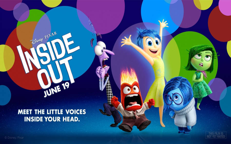 Inside Out Movie Poster Wallpaper