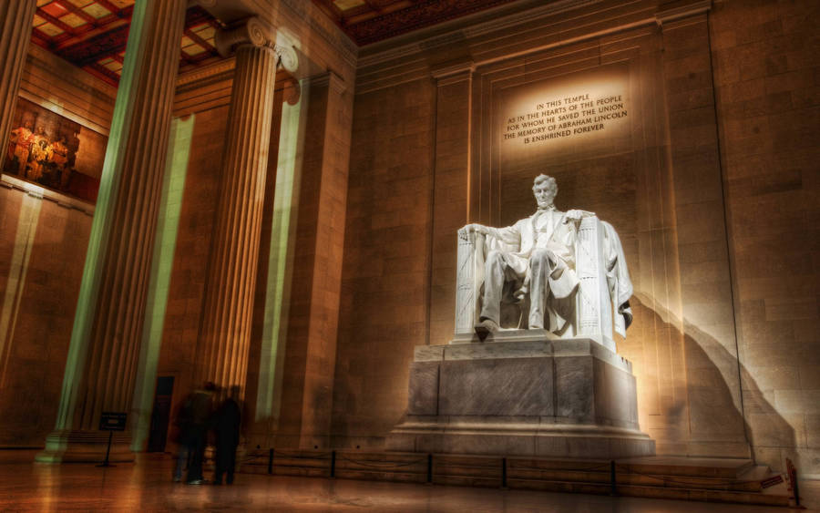 Inside The Lincoln Monument Wallpaper