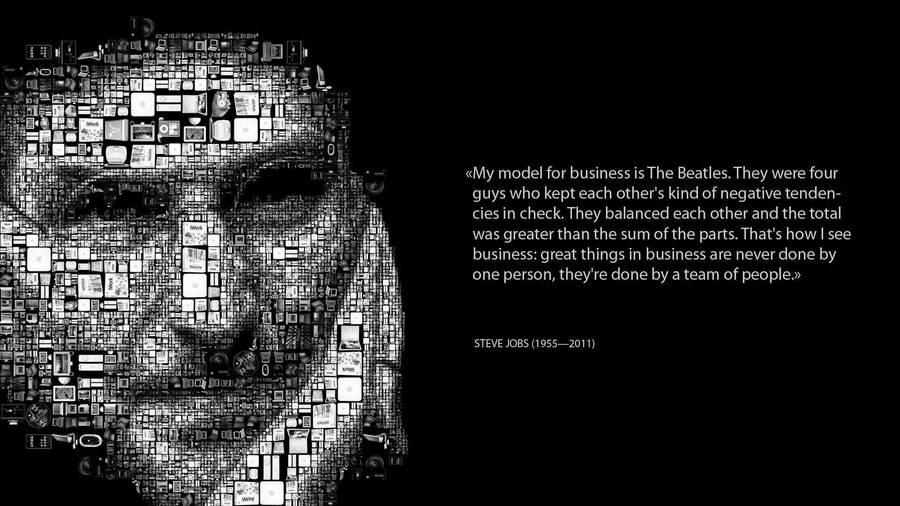 Inspirational Quotes Of Steve Jobs Wallpaper