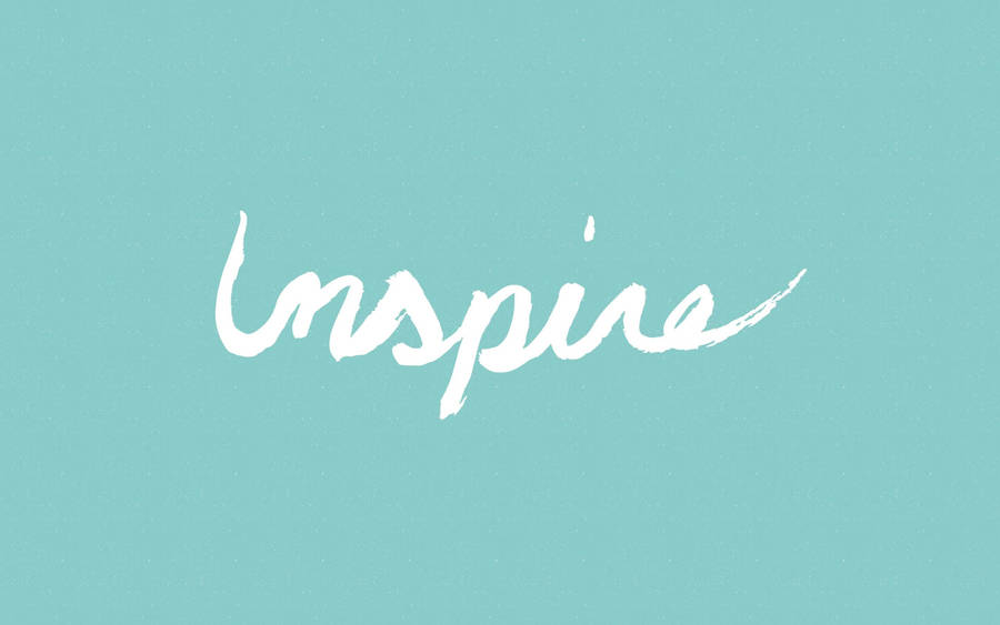 Inspire Tiffany Blue Wallpaper