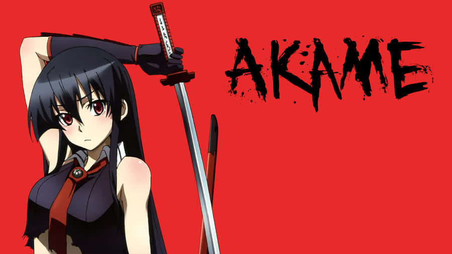 Intense Akame Ga Kill 4k Wallpaper Wallpaper