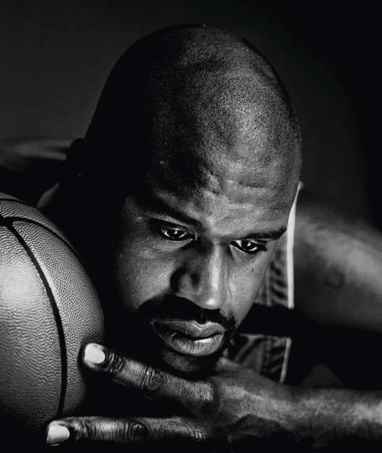 Intense_ Basketball_ Player_ Portrait Wallpaper