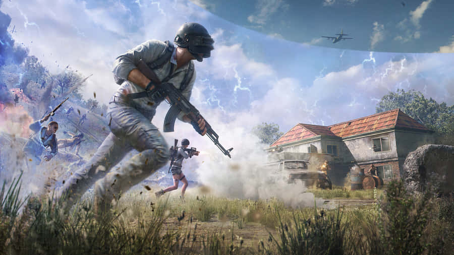 Intense Battlegrounds - Pubg 1920x1080 Hd Wallpaper Wallpaper