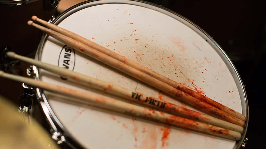 Intense Drumming Whiplash Wallpaper