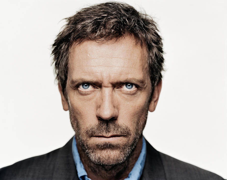 Intense Gaze Of Dr. House Md Wallpaper