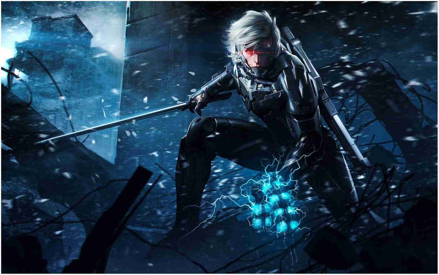 Intense Live Gaming With Metal Gear Rising Revengeance Wallpaper