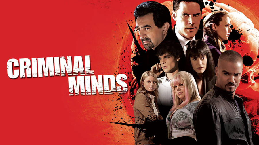 Intense Moments Of Crime-solving In Criminal Minds Wallpaper