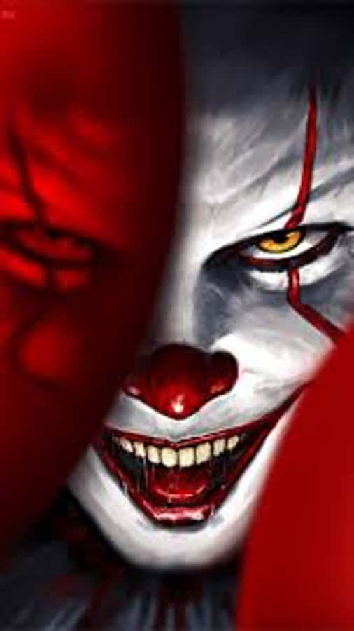 Intense_ Scary_ Clown_ Face_ Closeup.jpg Wallpaper