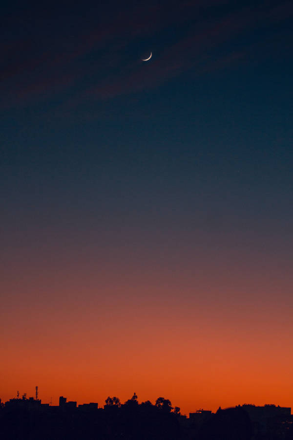 Interesting Half-moon Iphone Wallpaper