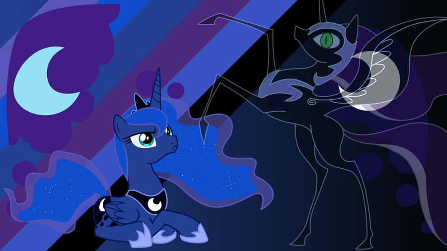 Intimidating Nightmare Moon Wallpaper