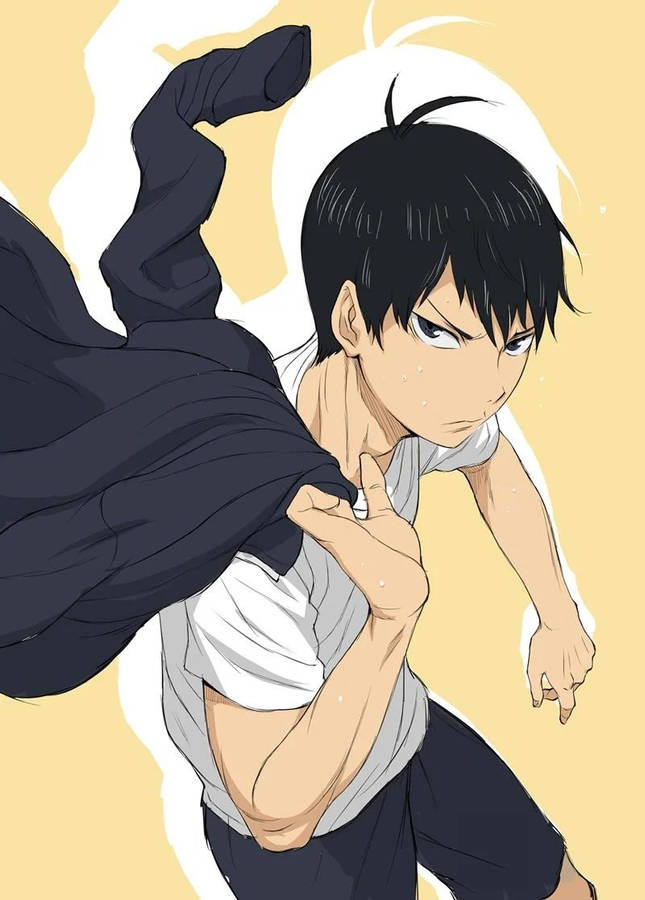 Intimidating Tobio Kageyama Wallpaper