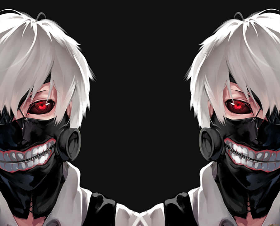 Intricate Tokyo Ghoul Desktop Scene Wallpaper