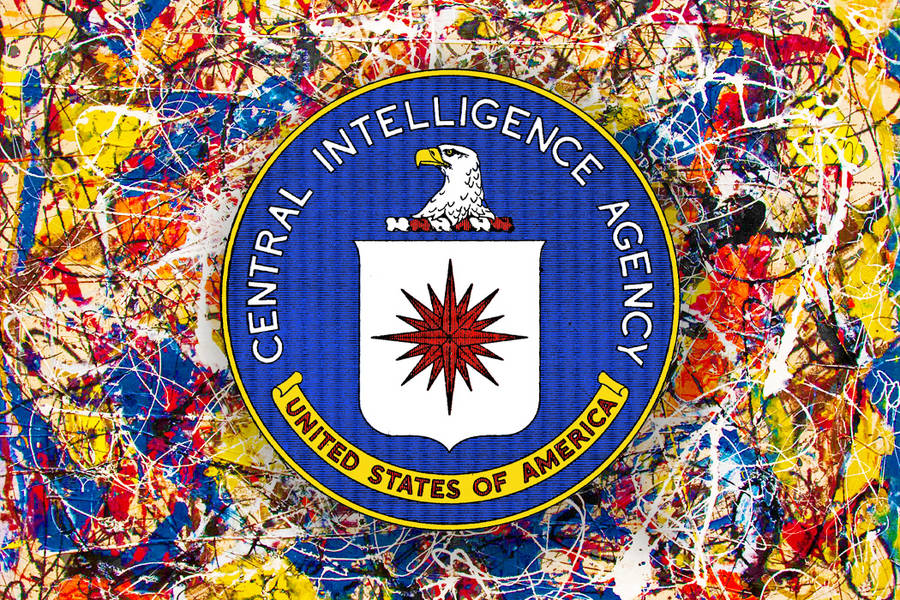 Intriguing Representation Of Cia Emblem Wallpaper