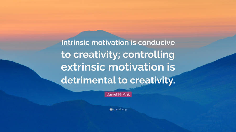 Intrinsic Motivation: A Key To Success Wallpaper